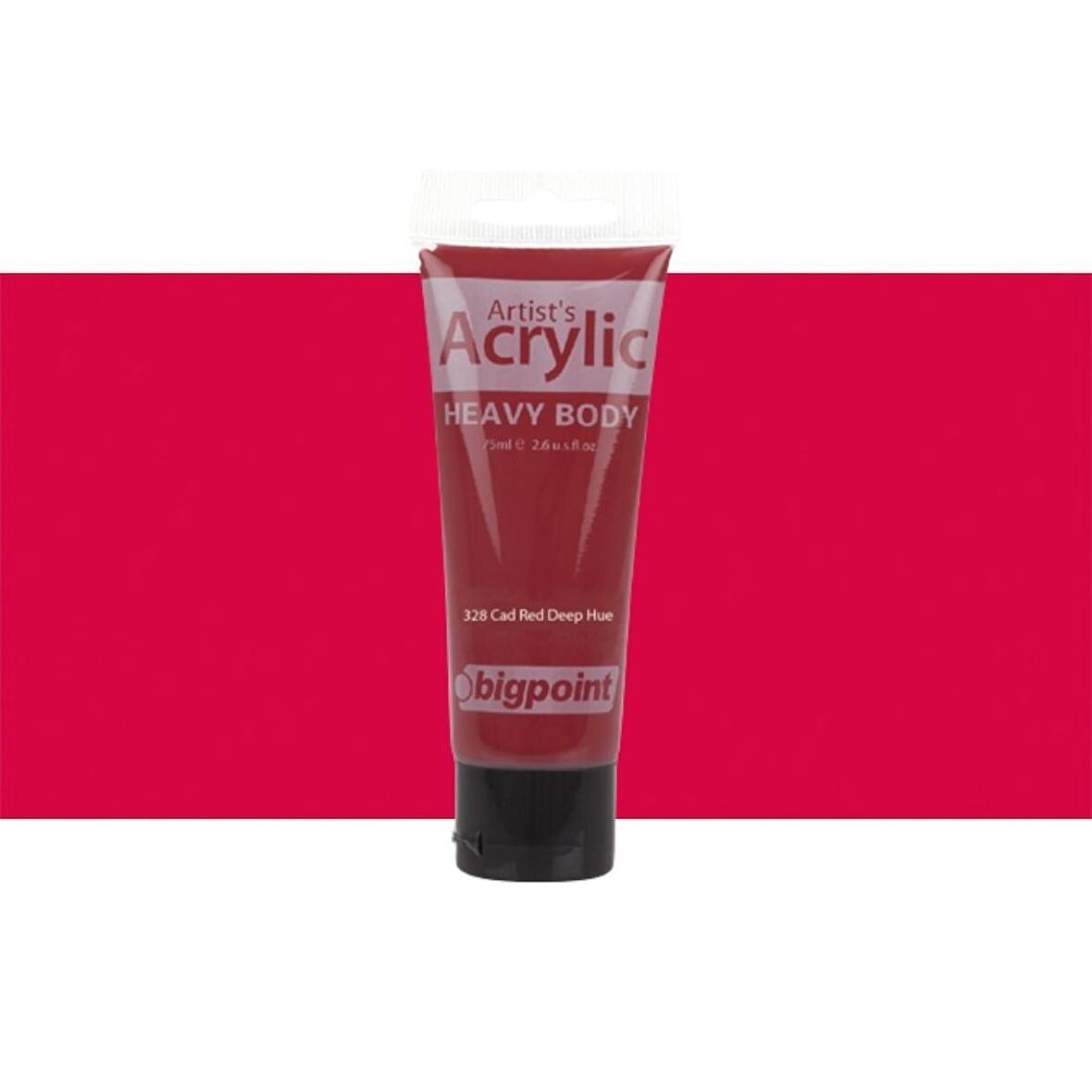 Bigpoint Heavy Body Artist's Akrililik Boya 75ml Cad Red Deep Hue 328