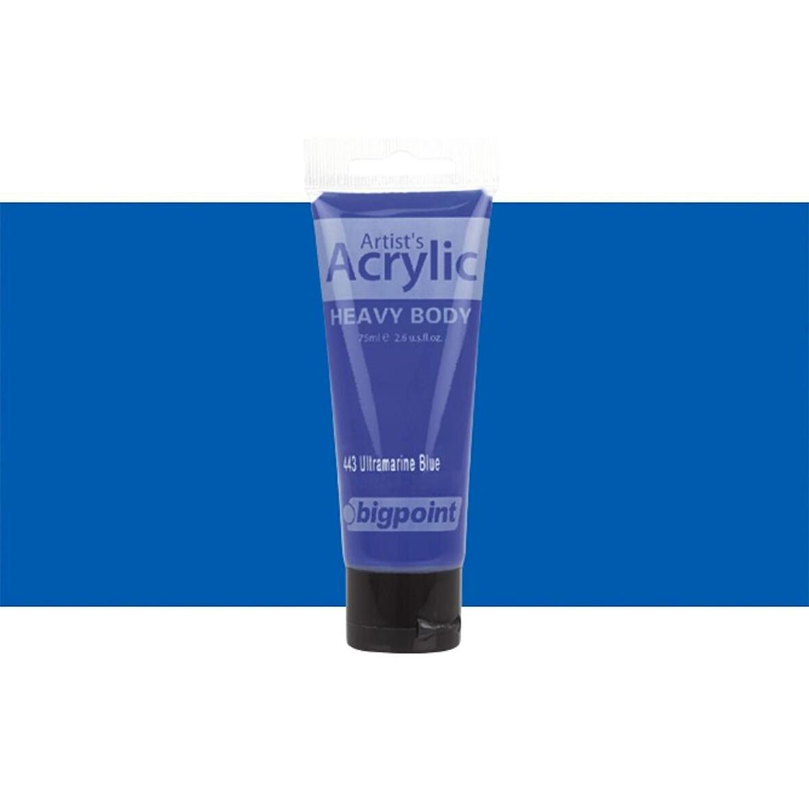 Bigpoint Heavy Body Artist's Akrililik Boya 75ml Ultramarine Blue 443
