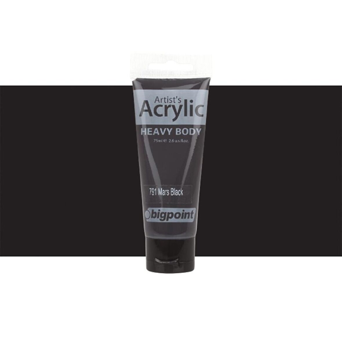 Bigpoint Heavy Body Artist's Akrililik Boya 75ml Mars Black 791