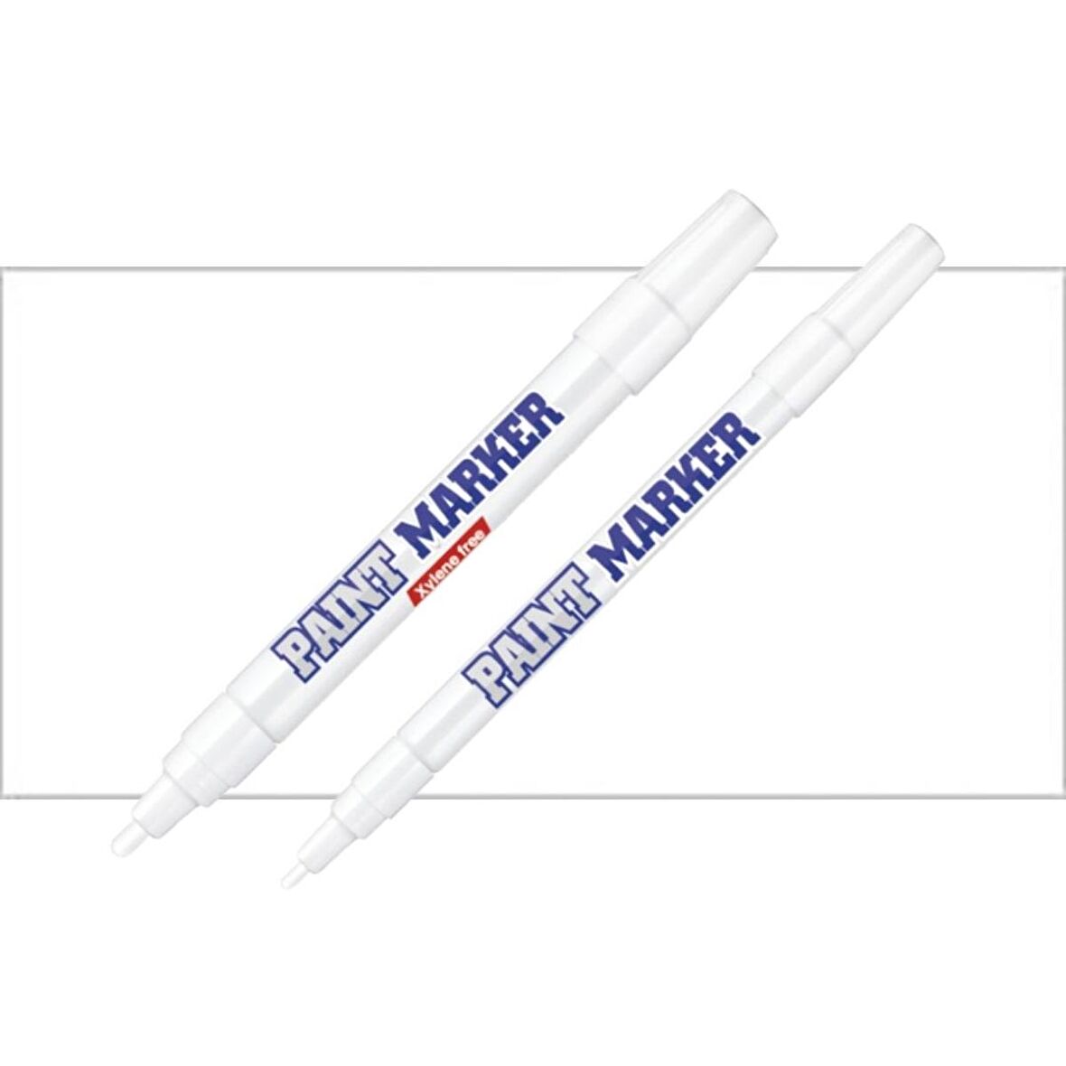 Bigpoint Paint Marker Kalem 2'li Set Beyaz