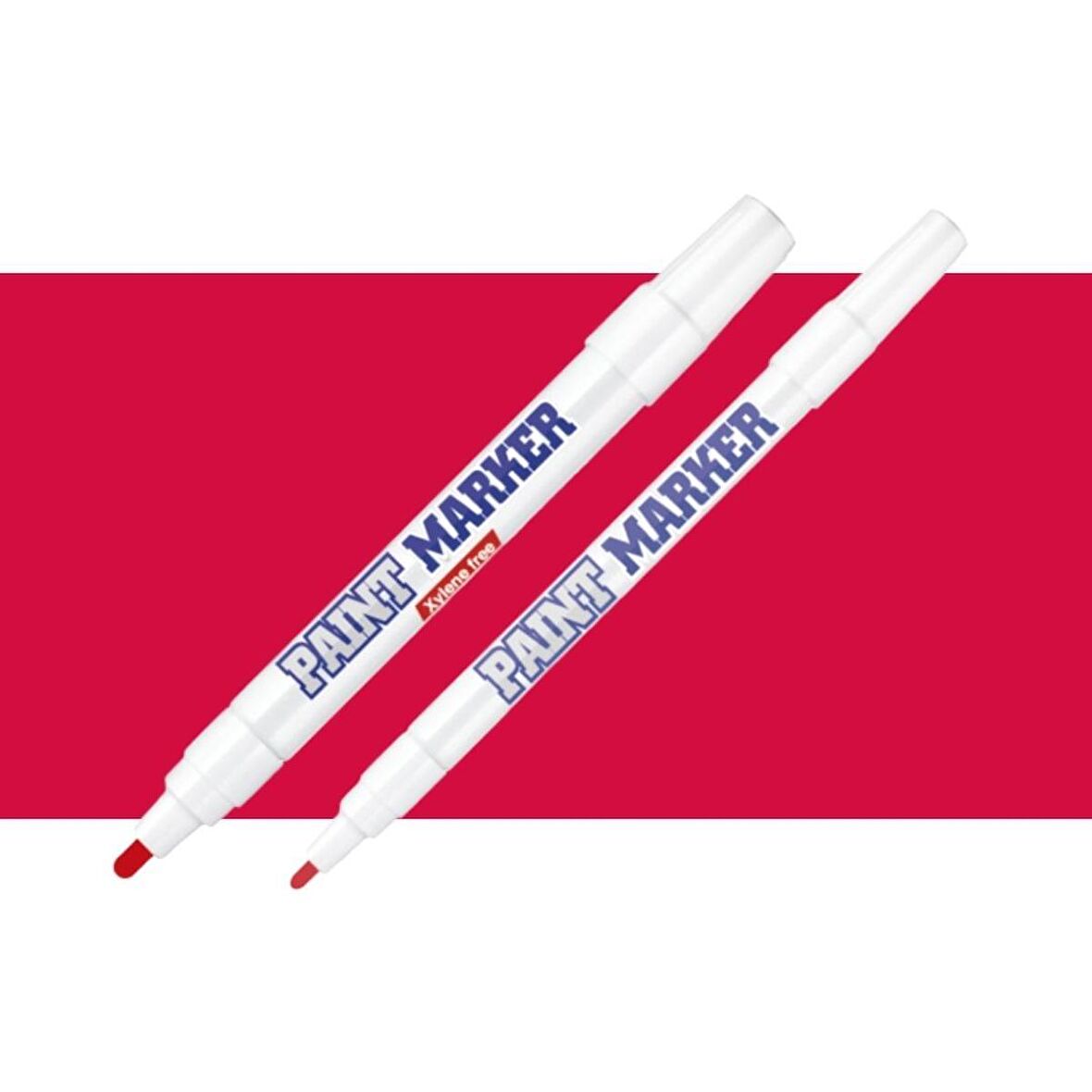 Bigpoint Paint Marker Kalem 2'li Set Kırmızı