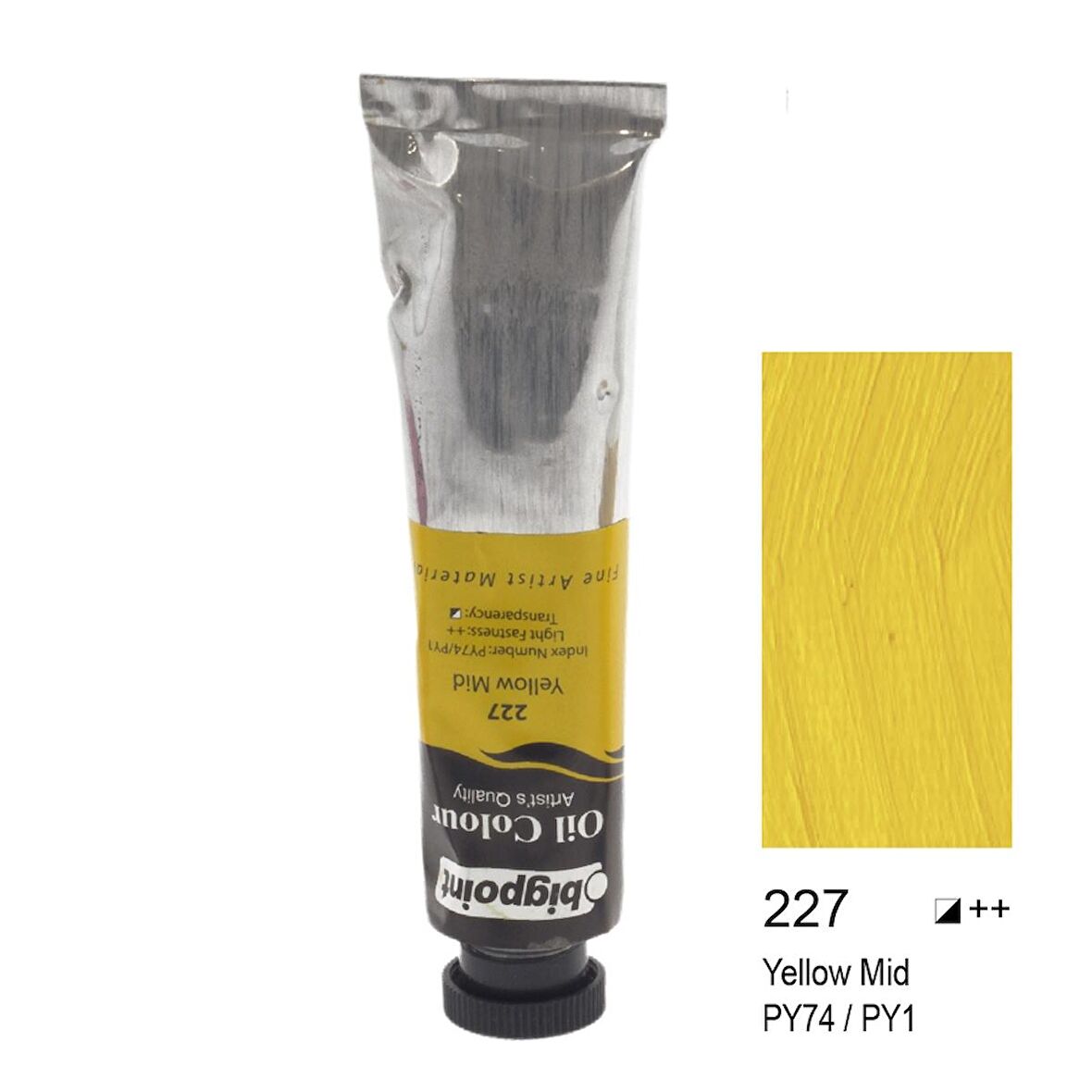 Bigpoint Fine Artist's Yağlı Boya 45 ml Yellow Mid 227