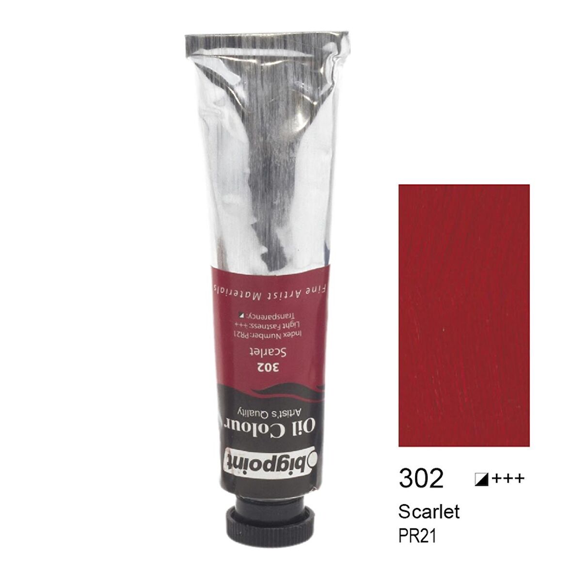 Bigpoint Fine Artist's Yağlı Boya 45 ml Scarlet 302