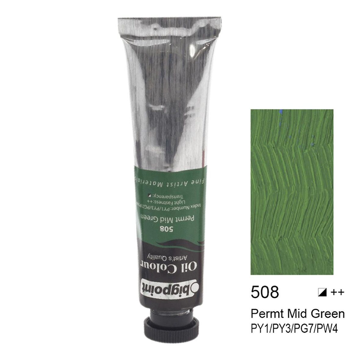 Bigpoint Fine Artist's Yağlı Boya 45 ml Permt Mid Green 508