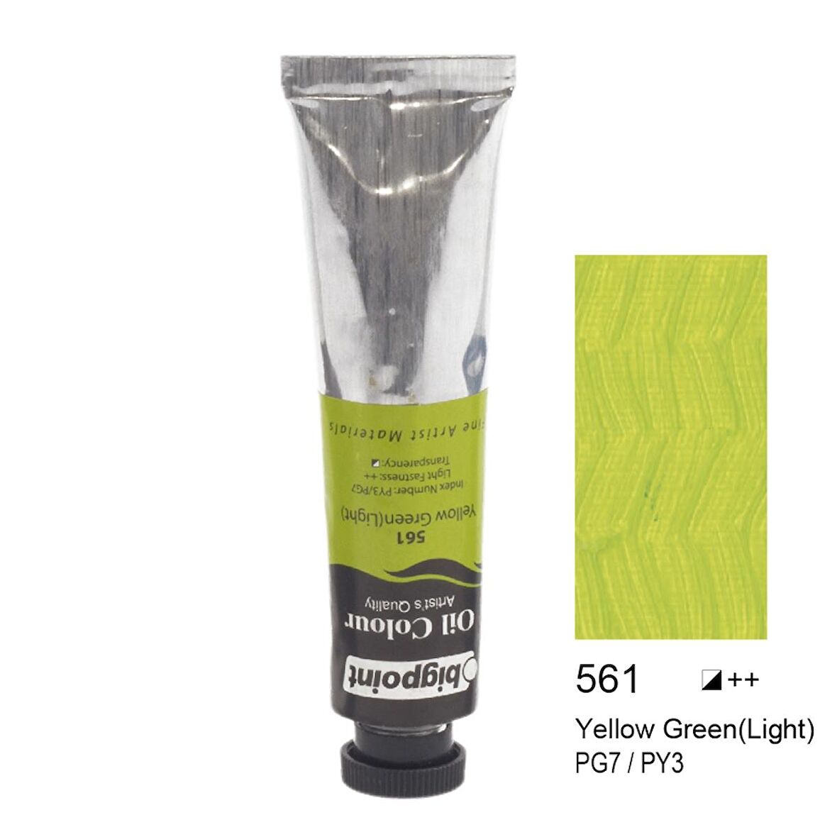 Bigpoint Fine Artist's Yağlı Boya 45 ml Yellow Green Light 561