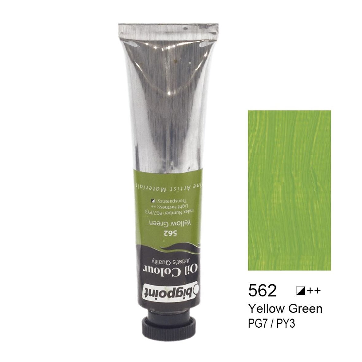 Bigpoint Fine Artist's Yağlı Boya 45 ml Yellow Green 562