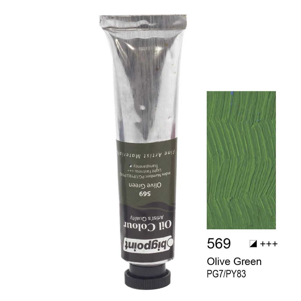Bigpoint Fine Artist's Yağlı Boya 45 ml Olive Green 569