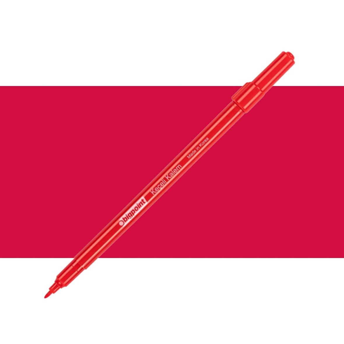 Bigpoint Keçeli Kalem Kırmızı (Red)