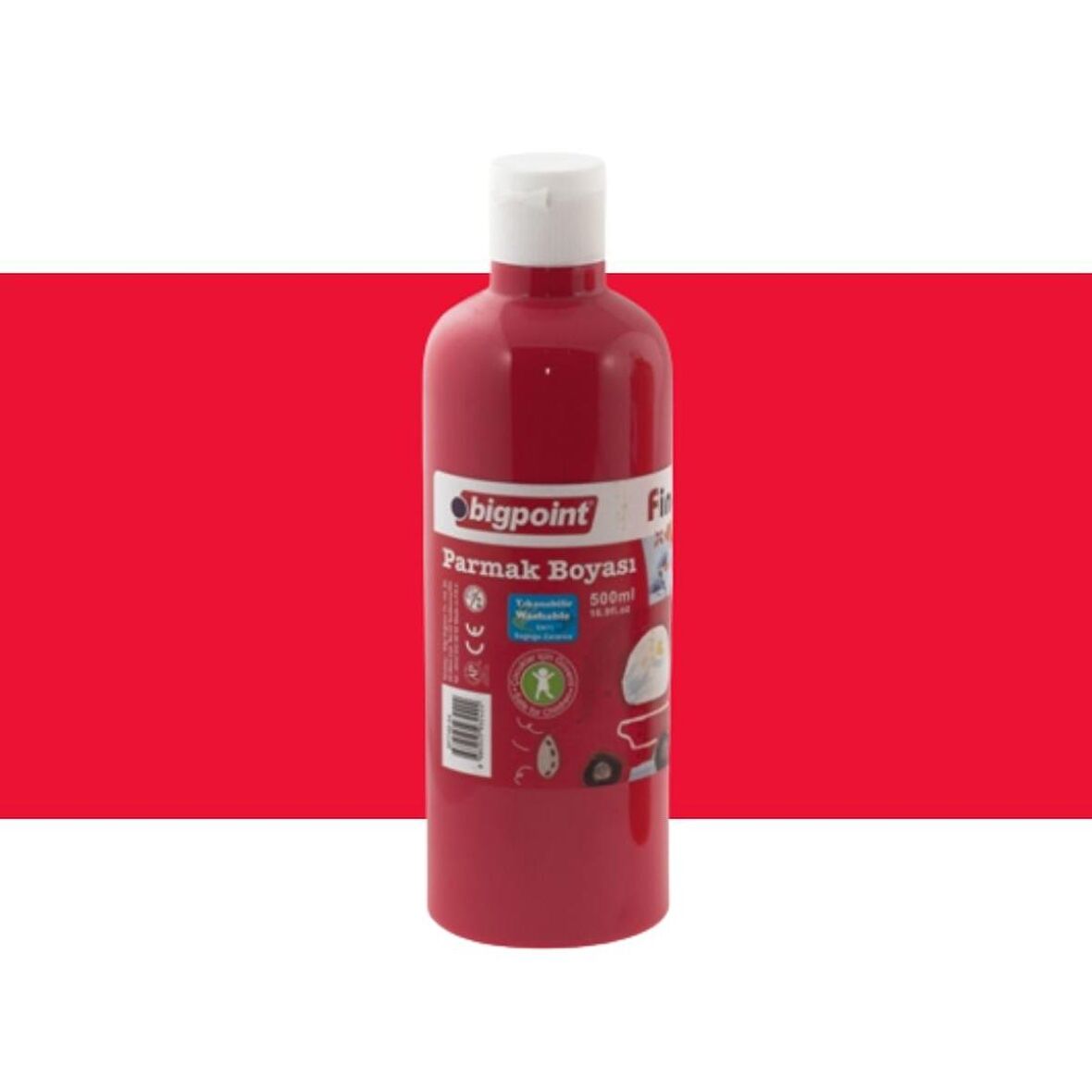 Bigpoint Parmak Boyası 500 ml Kırmızı