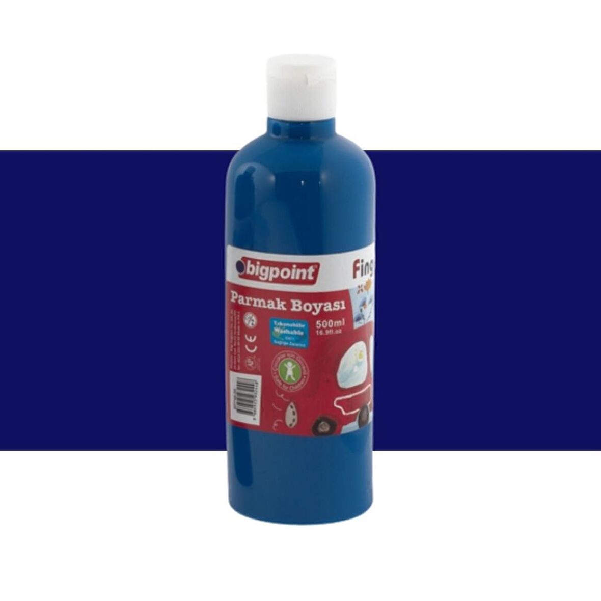 Bigpoint Parmak Boyası 500 ml Mavi