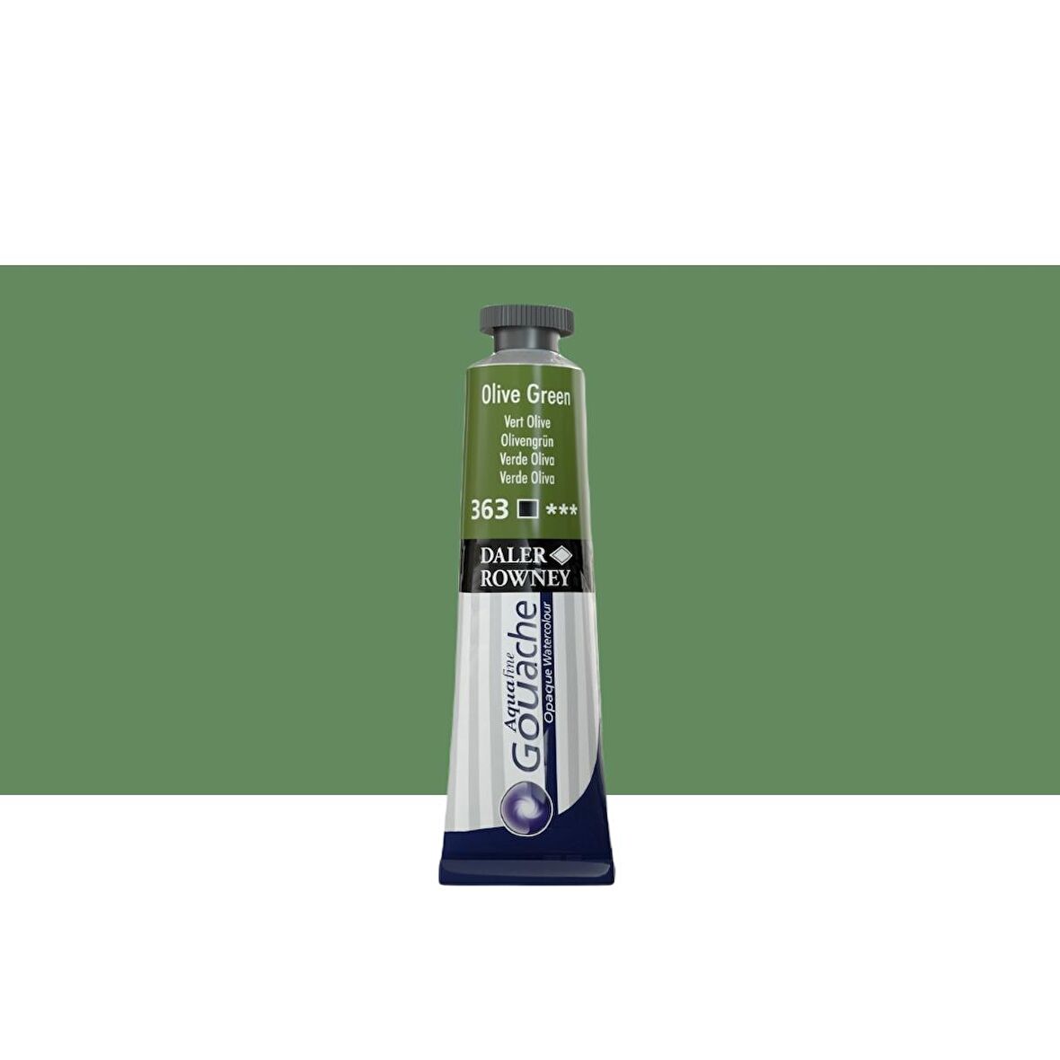 Daler Rowney Aquafine Guaj Boya Tüp 15ml 363 Olive Green