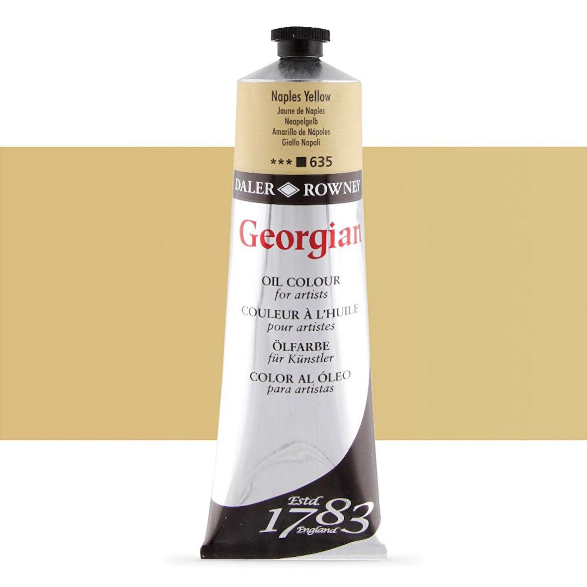 Daler Rowney Georgian Yağlı Boya 225ml Naples Yellow 635