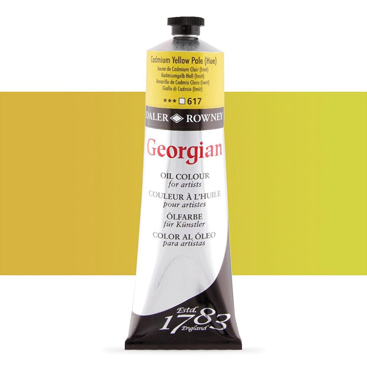 Daler Rowney Georgian Yağlı Boya 225ml Cadmium Yellow Pale Hue 617
