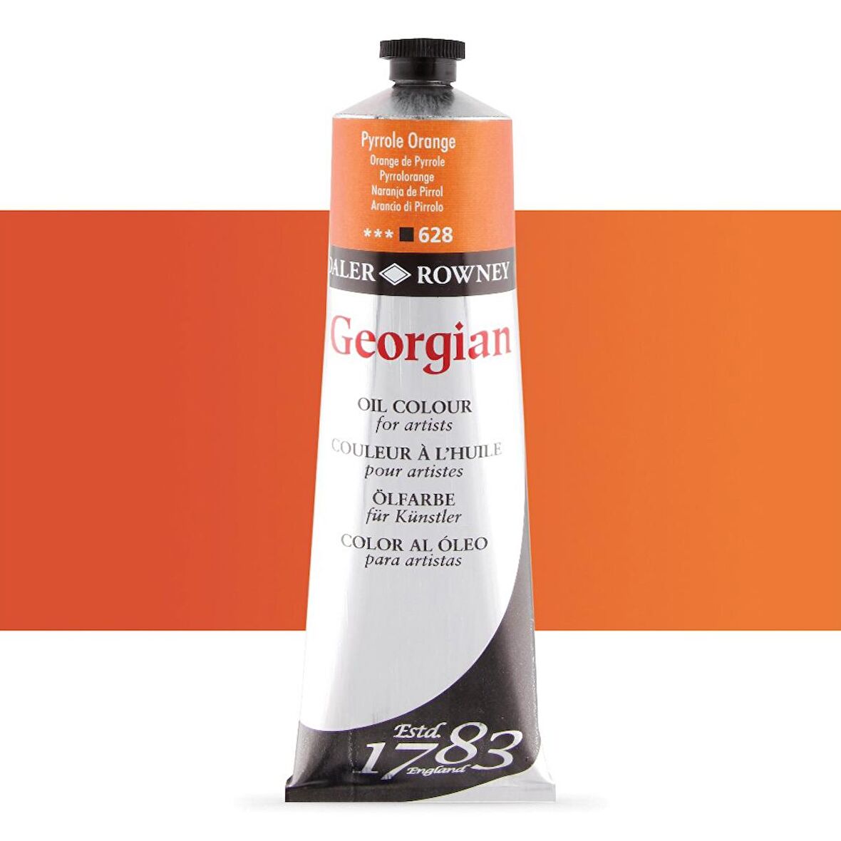 Daler Rowney Georgian Yağlı Boya 225ml Pyrrole Orange 628