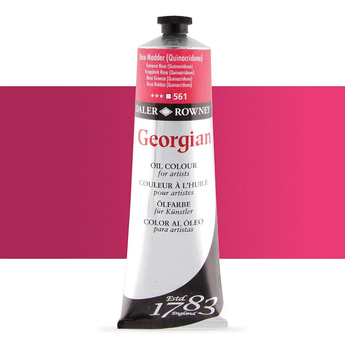 Daler Rowney Georgian Yağlı Boya 225ml Rose Madder (Quin) 561