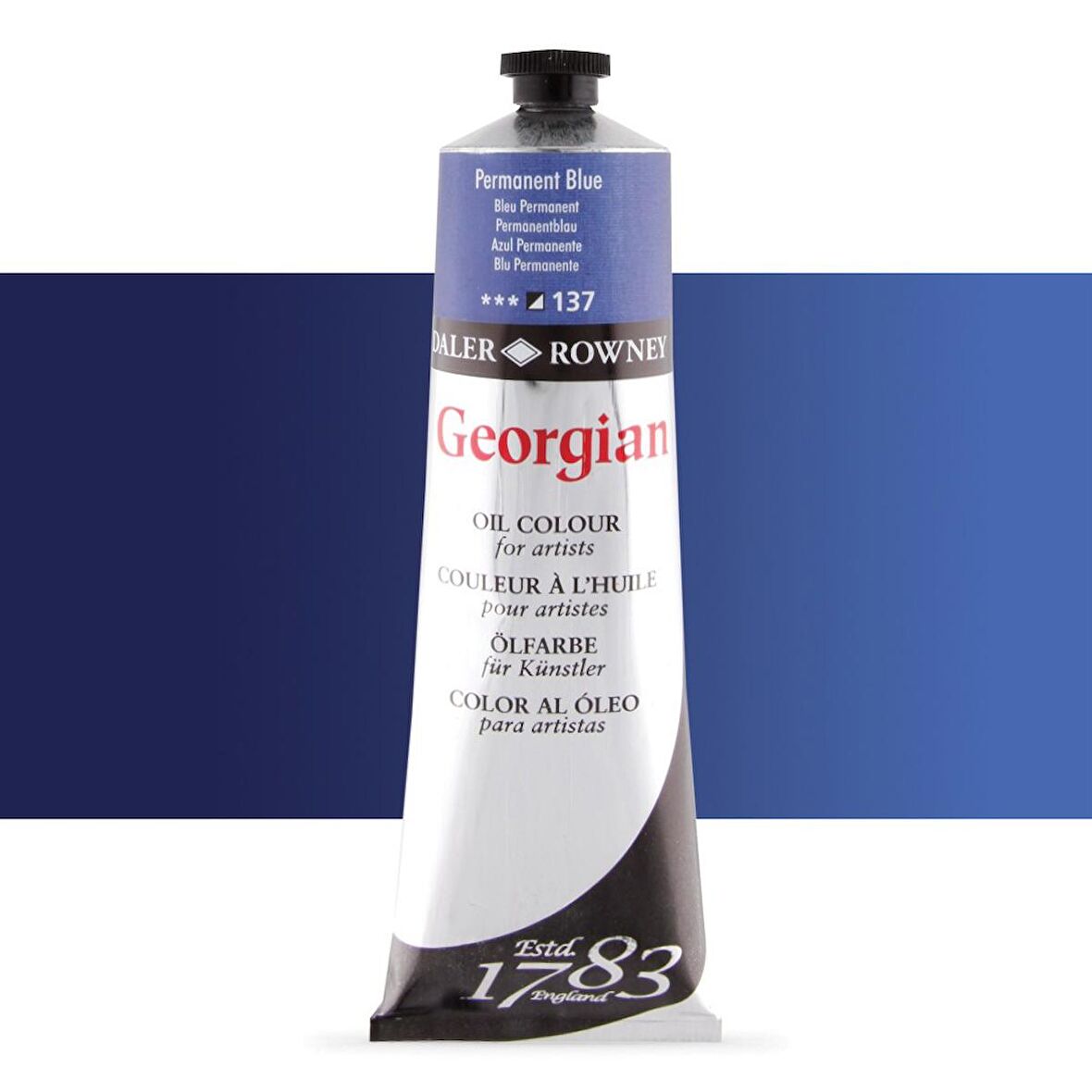 Daler Rowney Georgian Yağlı Boya 225ml Perm Blue 137
