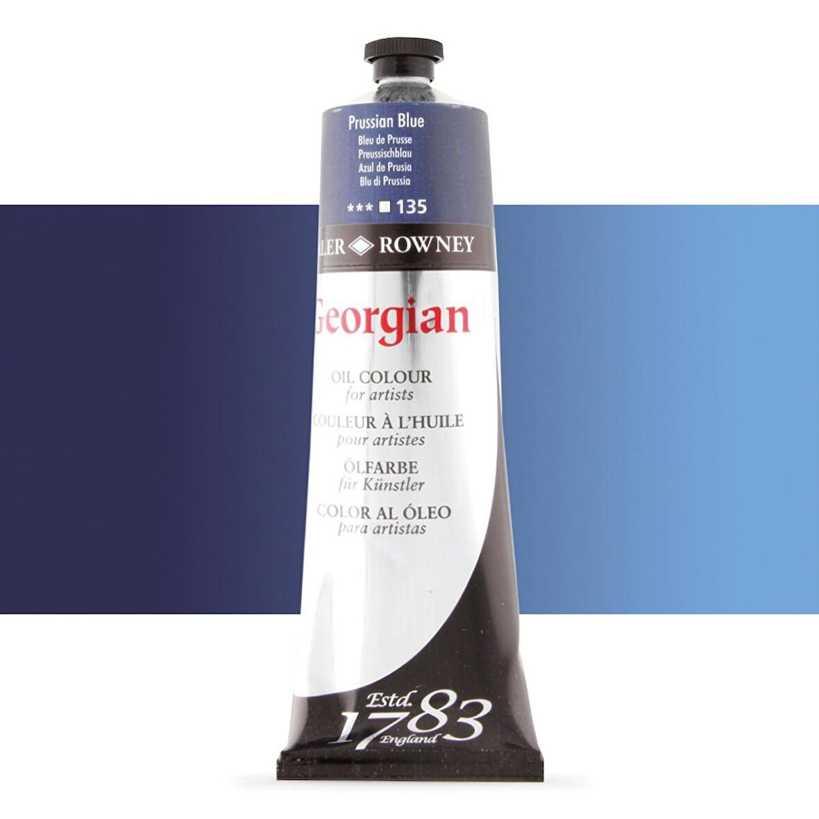 Daler Rowney Georgian Yağlı Boya 225ml Prussian Blue 135