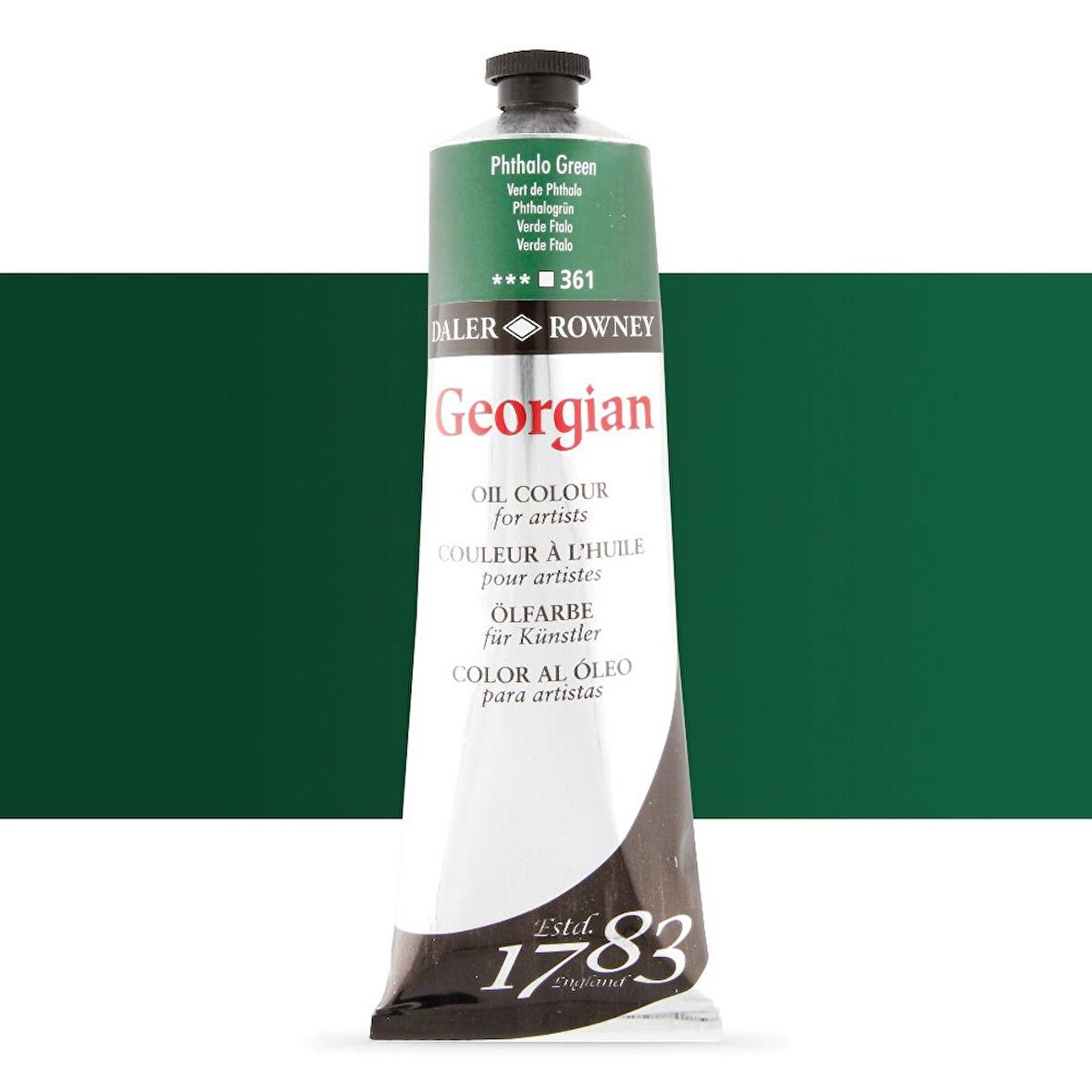 Daler Rowney Daler Rowney Georgian Yağlı Boya 225ml Phthalo Green 361