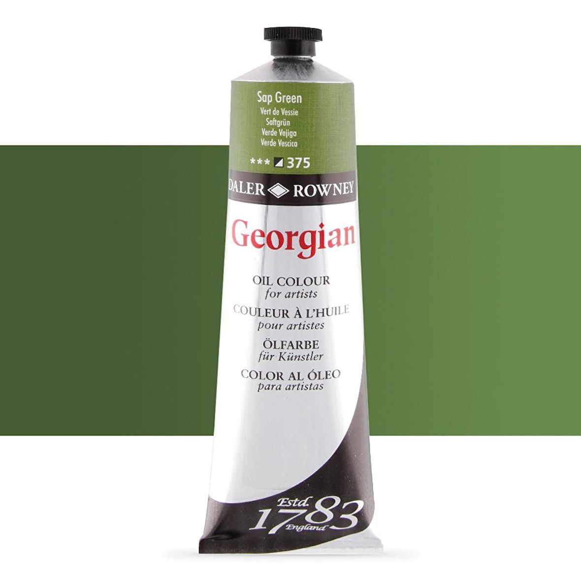 Daler Rowney Georgian Yağlı Boya 225ml Sap Green 375
