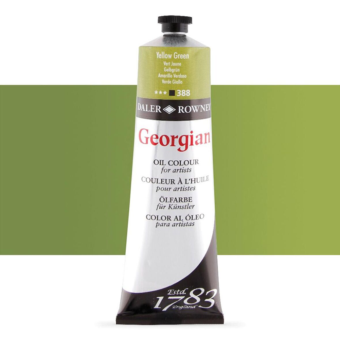 Daler Rowney Georgian Yağlı Boya 225ml Yellow Green 388