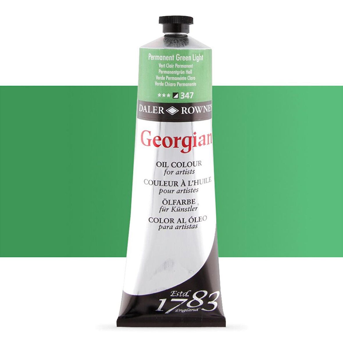 Daler Rowney Georgian Yağlı Boya 225ml Perm Green Light 347