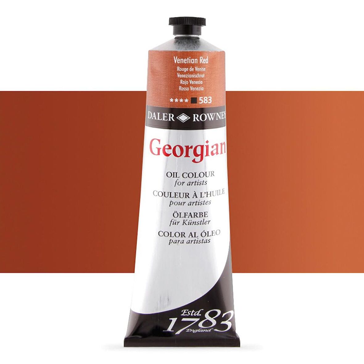 Daler Rowney Georgian Yağlı Boya 225ml Venetian Red 583