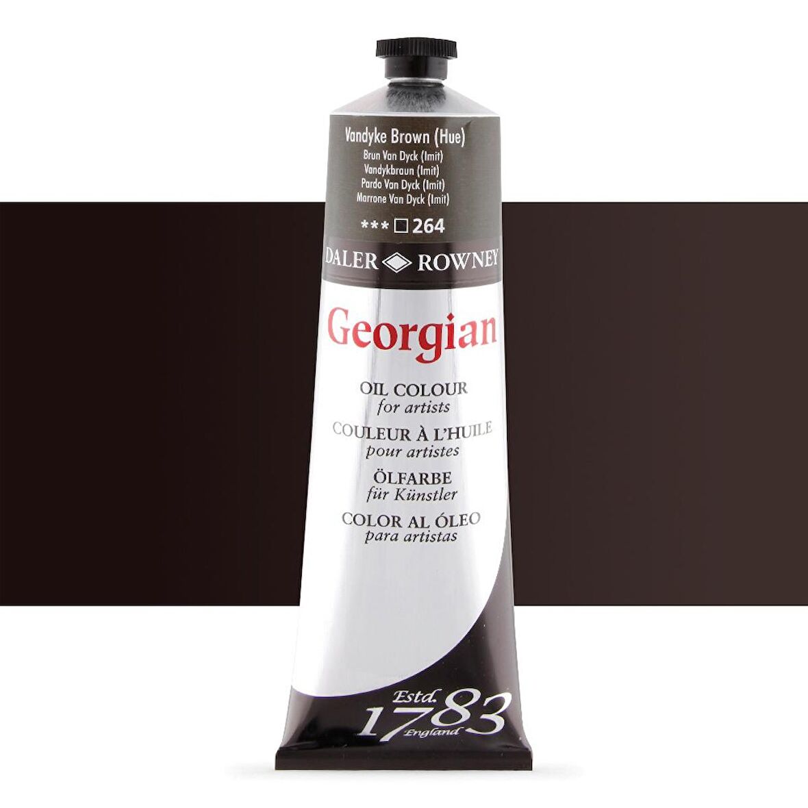 Daler Rowney Georgian Yağlı Boya 225ml Vandyke Brown Hue 264