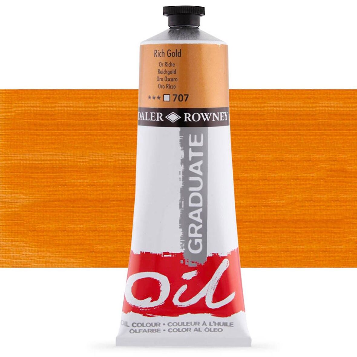 Daler Rowney Graduate Yağlı Boya 200ml 707 Rich Gold