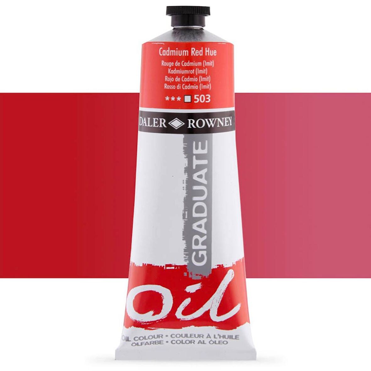 Daler Rowney Graduate Yağlı Boya 200ml 503 Cadmium Red Hue
