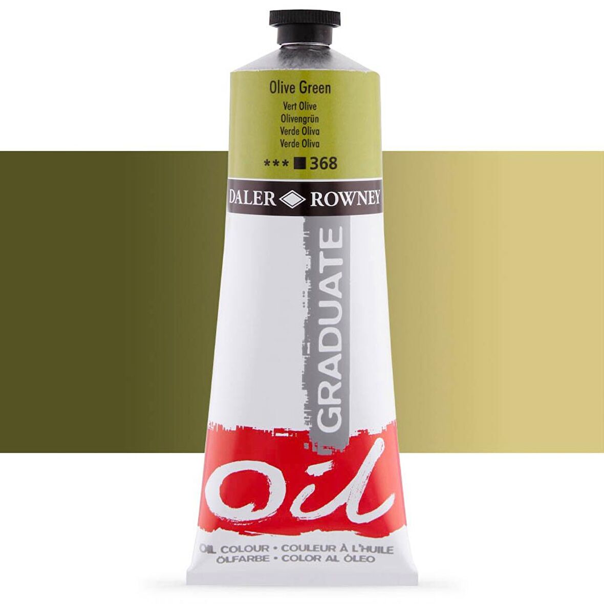 Daler Rowney Graduate Yağlı Boya 200ml 368 Olive Green