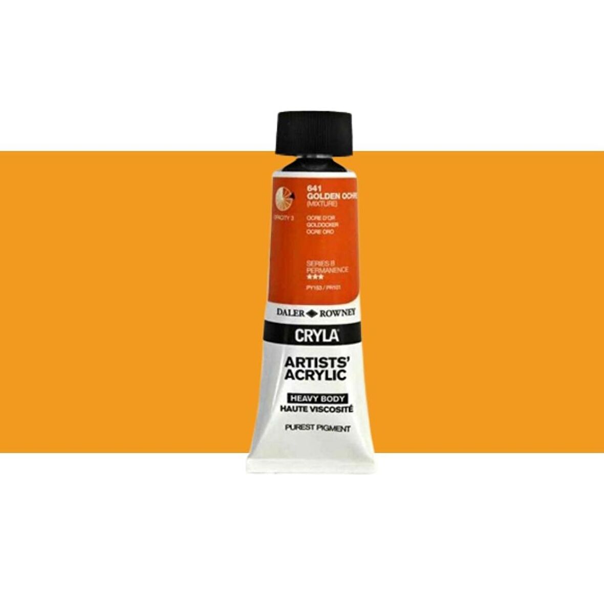 Daler Rowney Cryla Heavy Body Artists' Akrilik Boya 75ml N:641 Golden Ochre