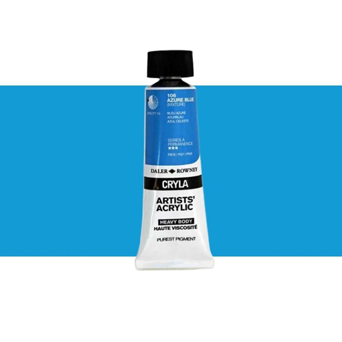 Daler Rowney Cryla Heavy Body Artists' Akrilik Boya 75ml N:106 Azure Blue