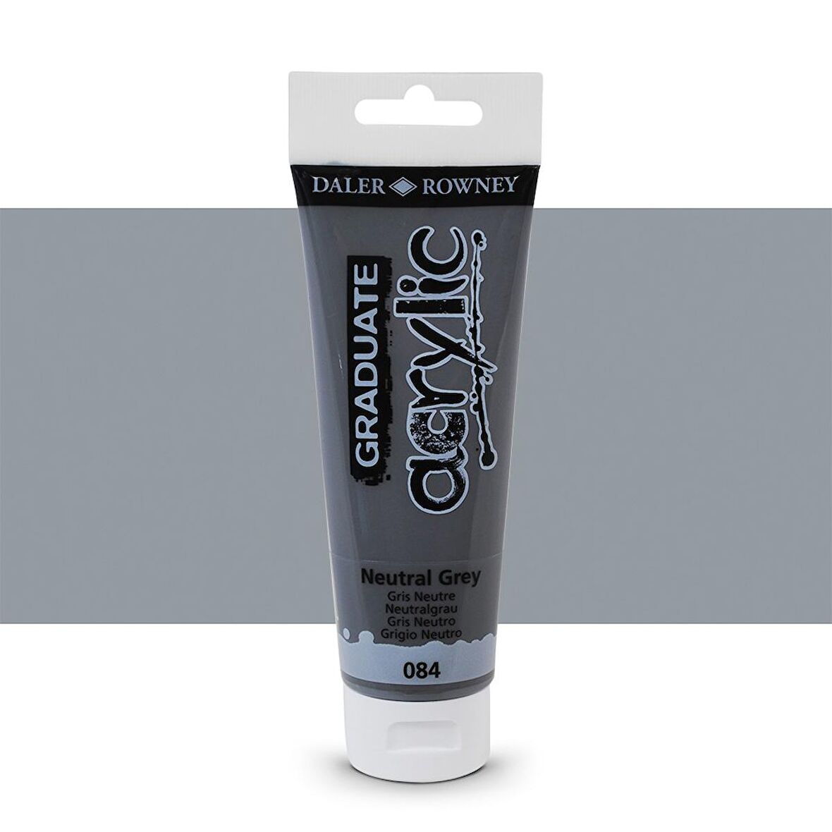 Daler Rowney Graduate Akrilik Boya 120ml 084 Natural Grey