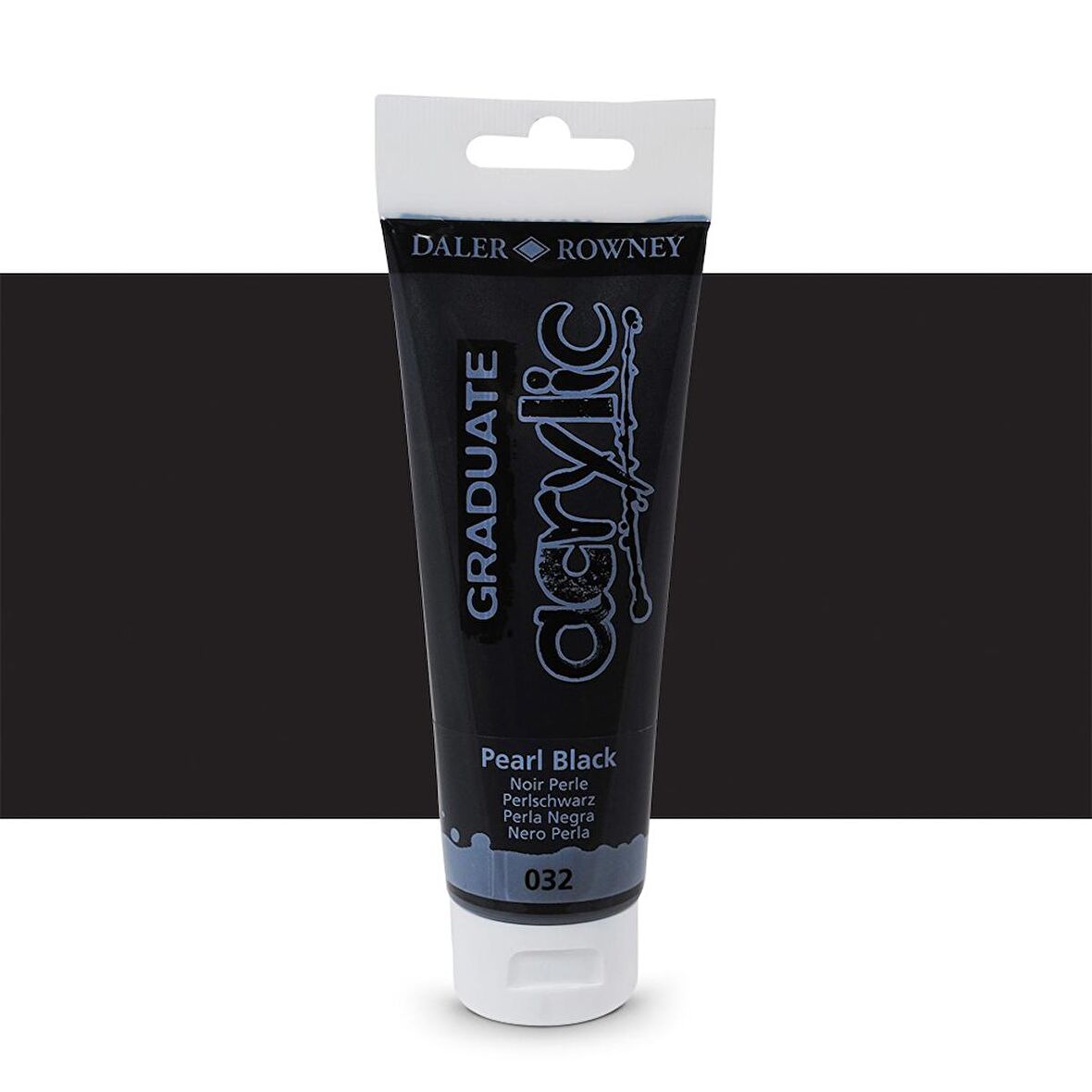 Daler Rowney Graduate Akrilik Boya 120ml 032 Pearl Black
