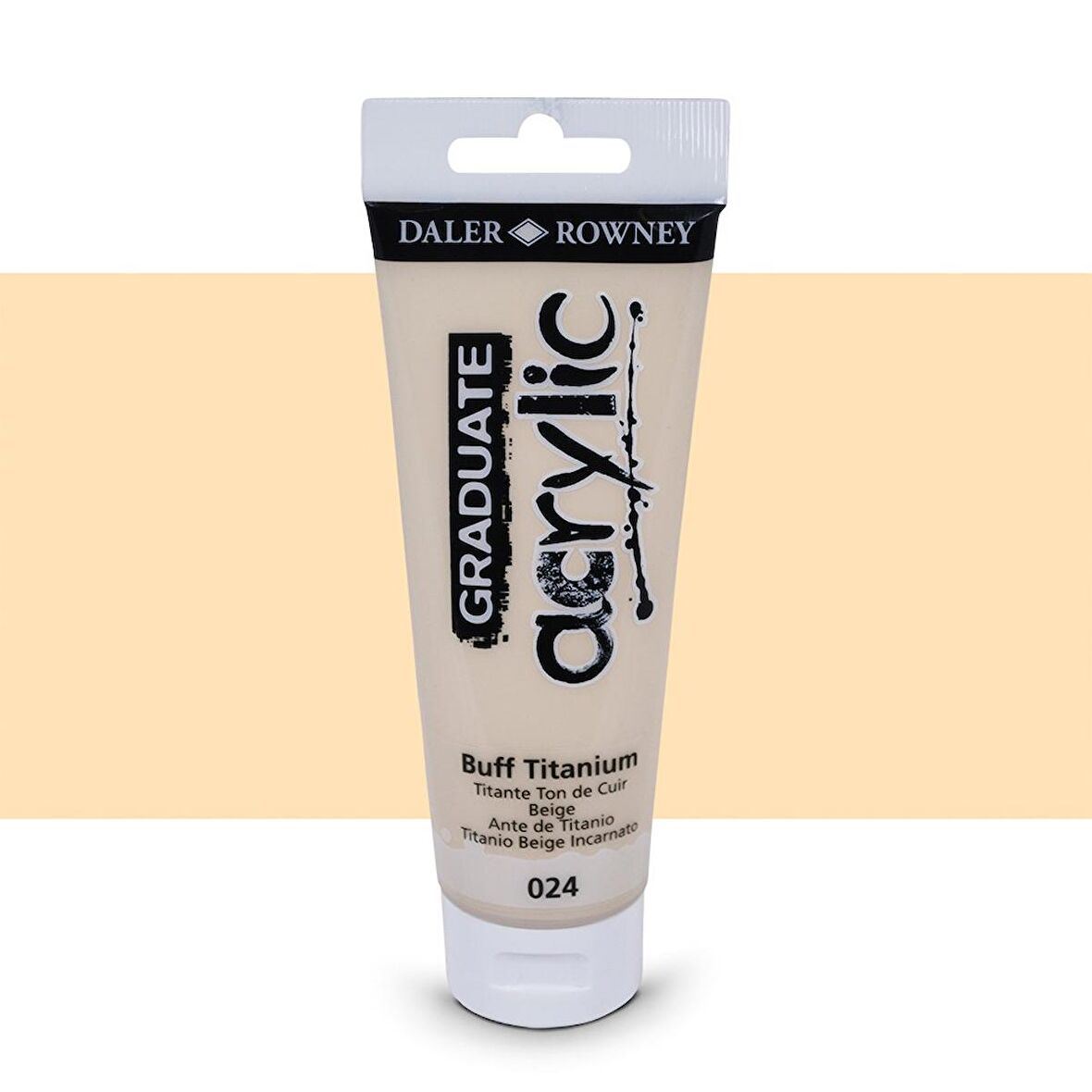 Daler Rowney Graduate Akrilik Boya 120ml 024 Buff Titanium