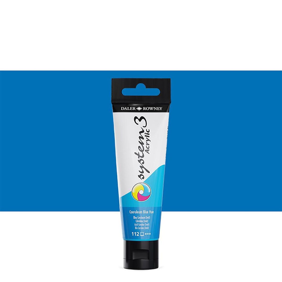 Daler Rowney System 3 Akrilik Boya 150ml 112 Ceruleum Blue Hue