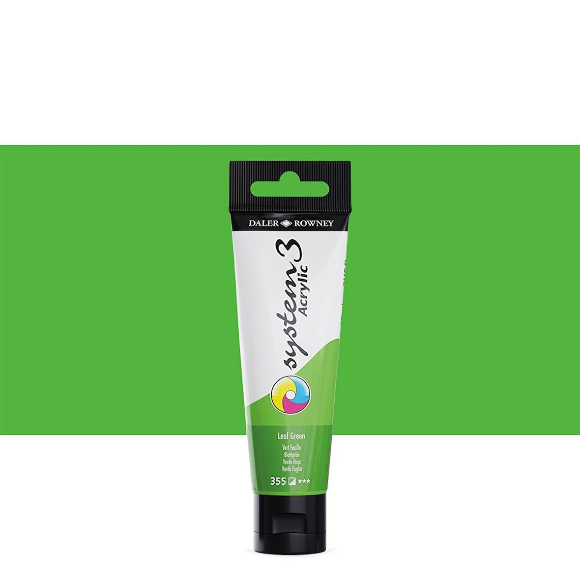 Daler Rowney System 3 Akrilik Boya 150ml 355 Leaf Green