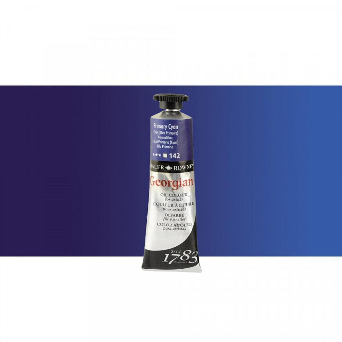 Daler Rowney Georgian Yağlı Boya 38ml Phthalo Blue 142