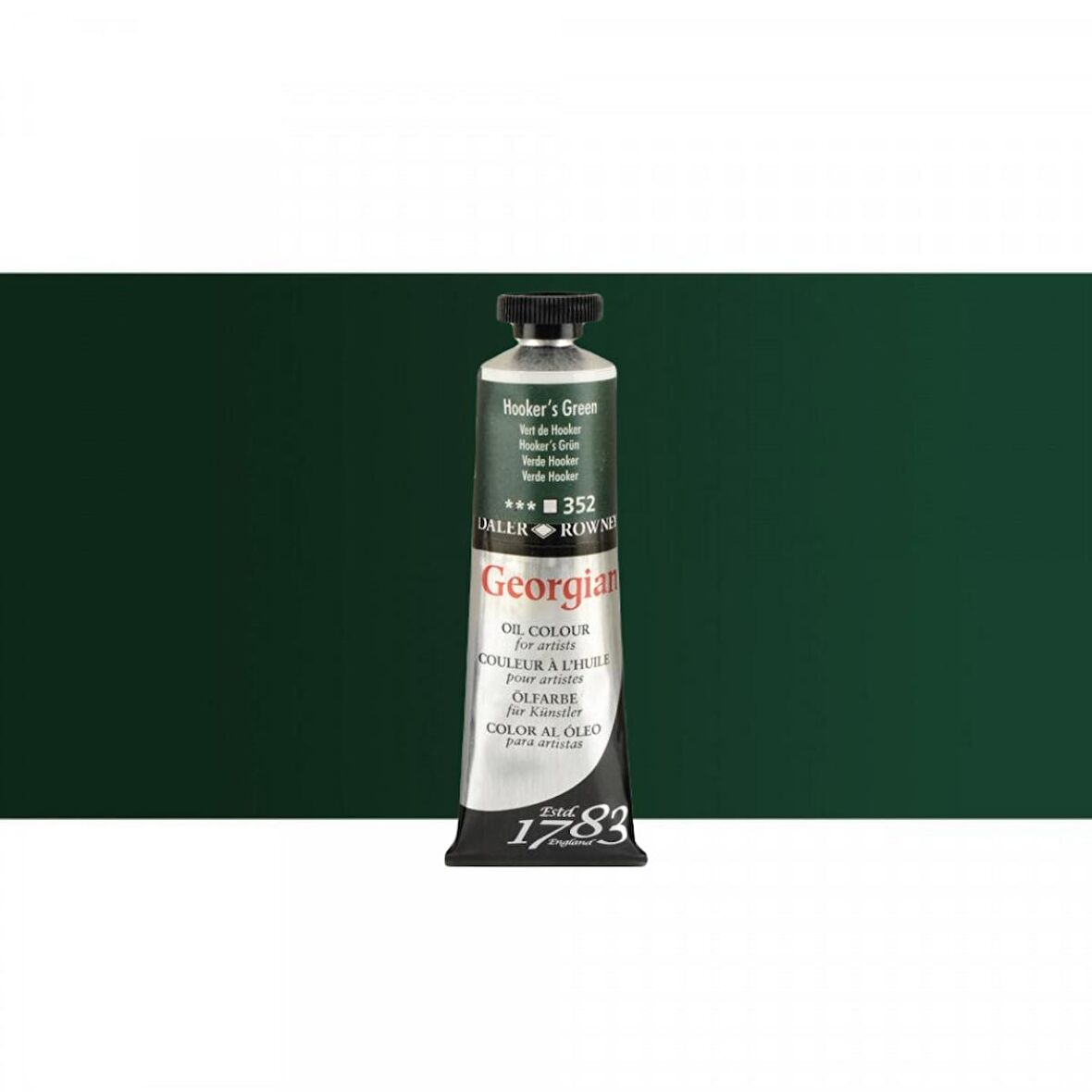 Daler Rowney Georgian Yağlı Boya 38ml Hookers Green 352