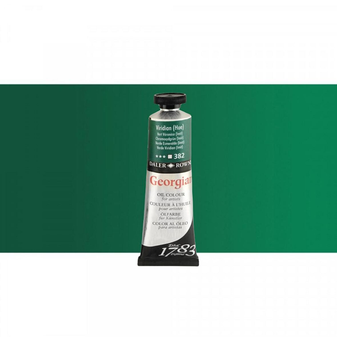 Daler Rowney Georgian Yağlı Boya 38ml Viridian Hue 382