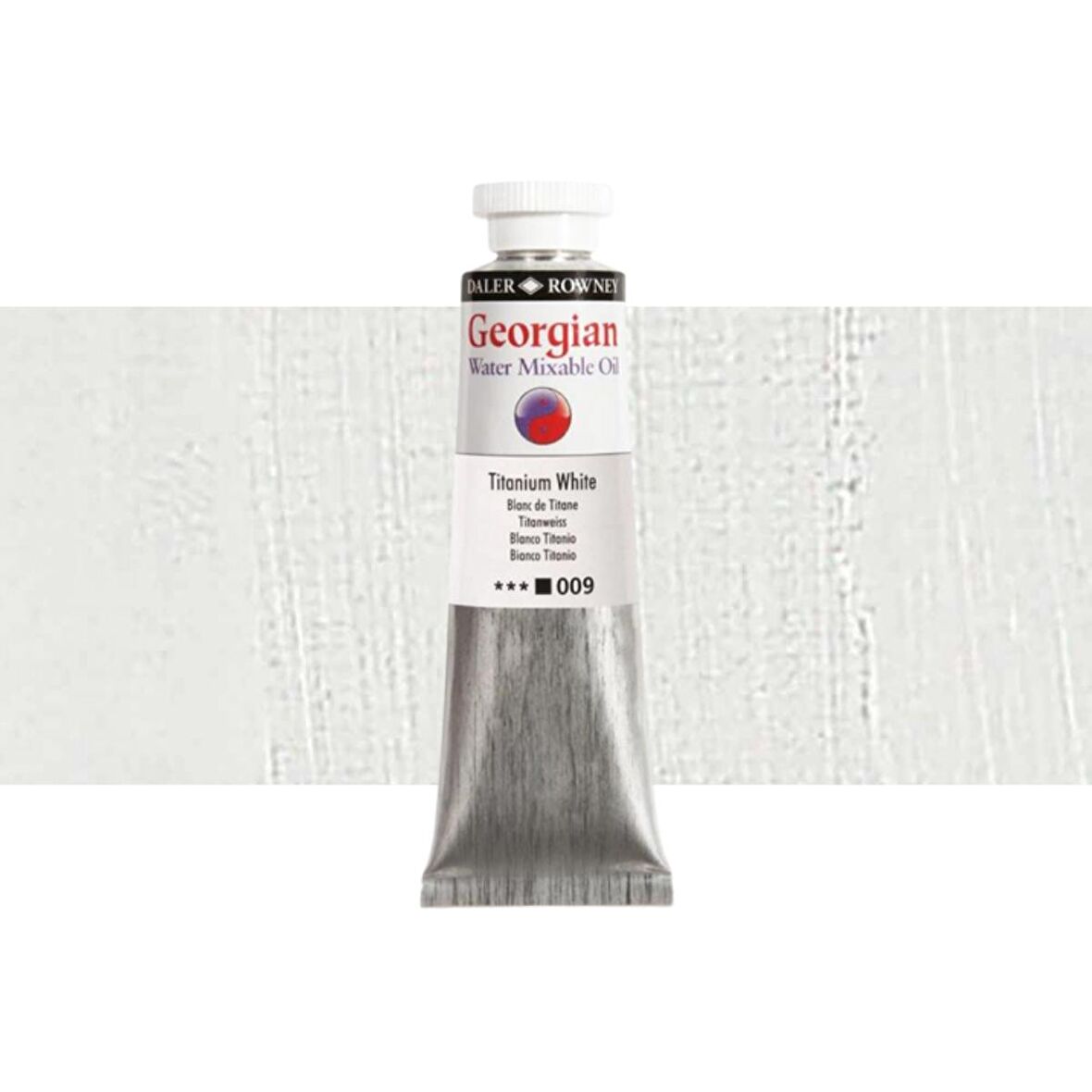 Daler Rowney Georgian Water Mixable Oil Su Bazlı Yağlı Boya 37ml 009 Titanium White