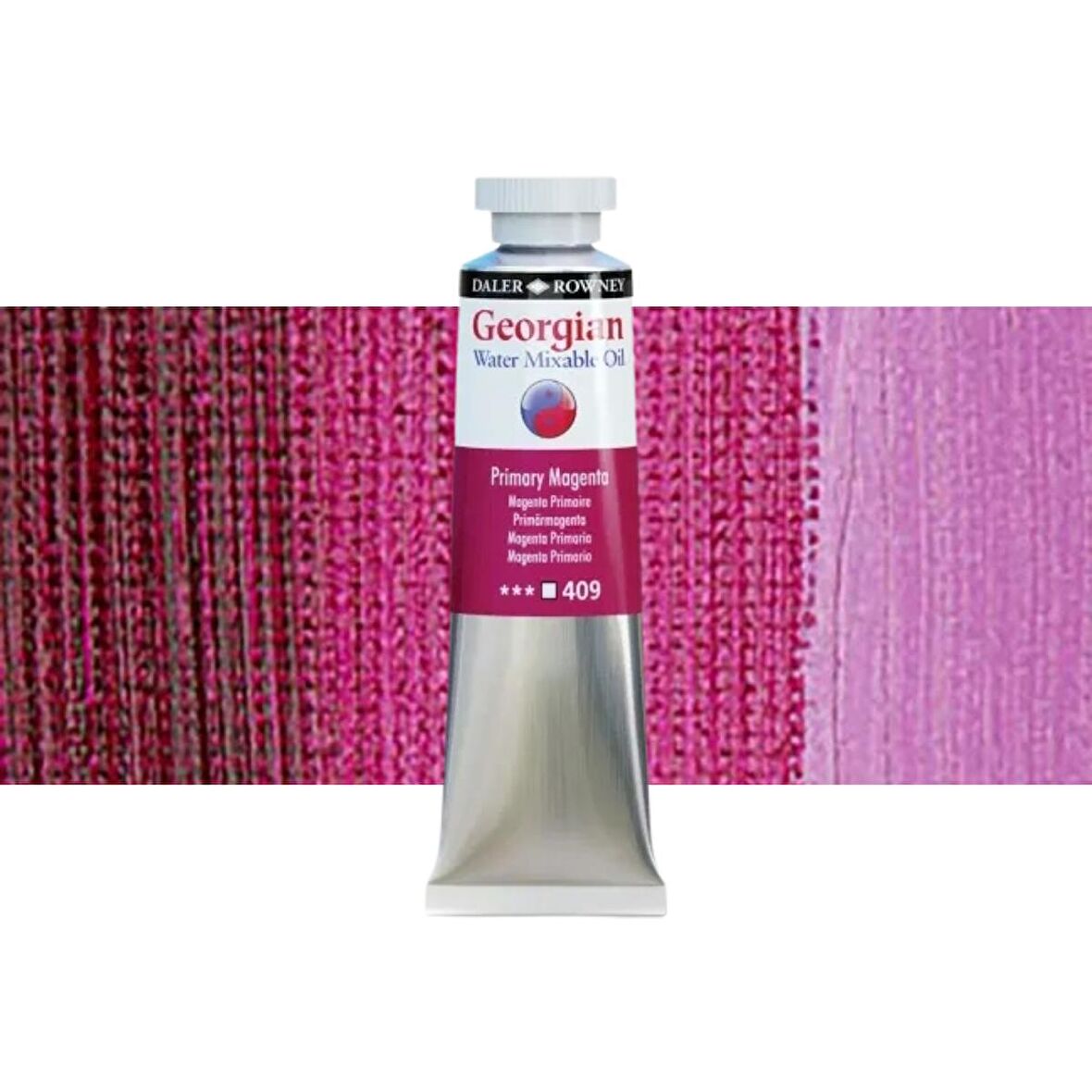 Daler Rowney Georgian Water Mixable Oil Su Bazlı Yağlı Boya 37ml 409 Primary Magenta