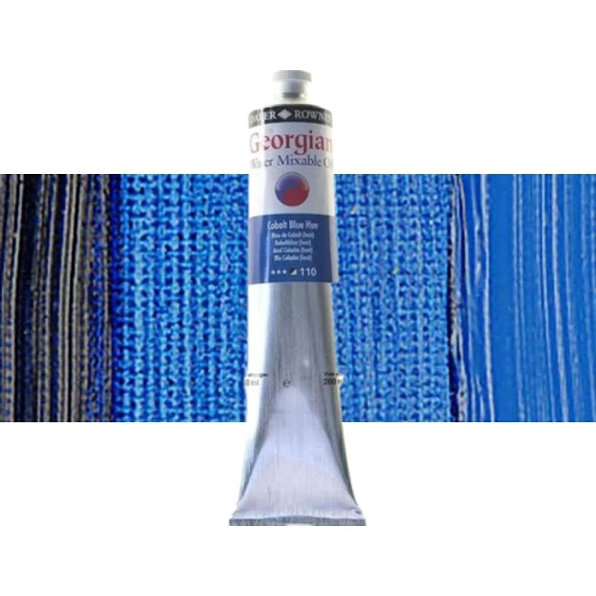 Daler Rowney Georgian Water Mix. Oil Su Bazlı Yağlı Boya 200ml 110 Cobalt Blue Hue