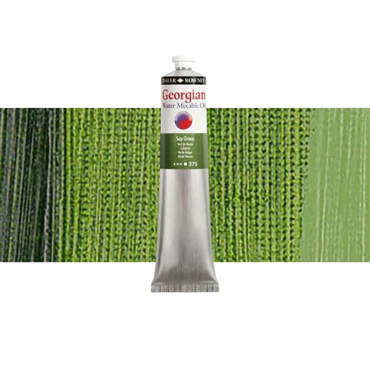 Daler Rowney Georgian Water Mix. Oil Su Bazlı Yağlı Boya 200ml 375 Sap Green