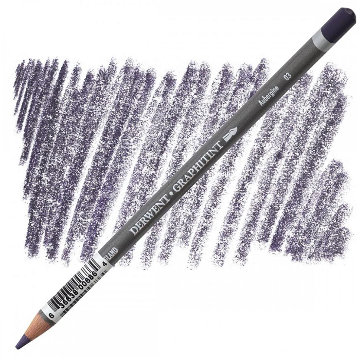 Derwent Graphitint Pencil (Renkli Grafit Kalem) Aubergine (03)
