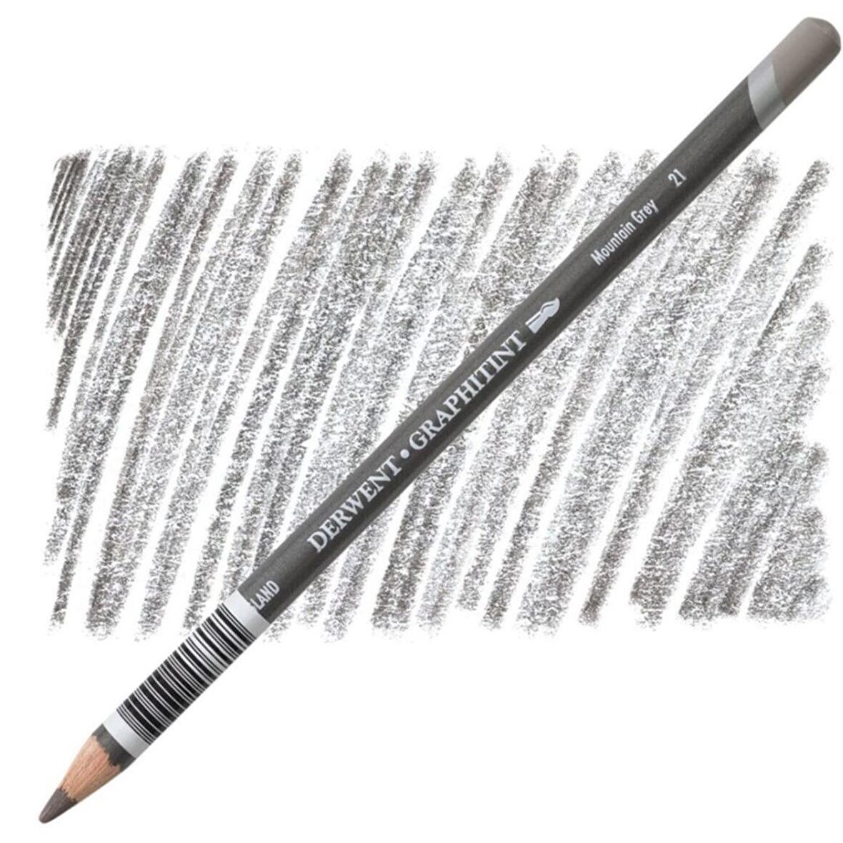 Derwent Graphitint Pencil (Renkli Grafit Kalem) Mountain Grey (21)