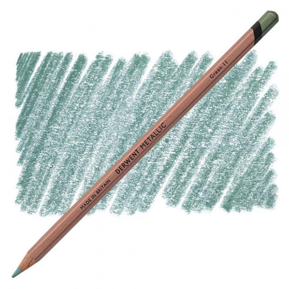 Derwent Metallic Pencil (Metalik Kuru Boya Kalemi) Green (91)