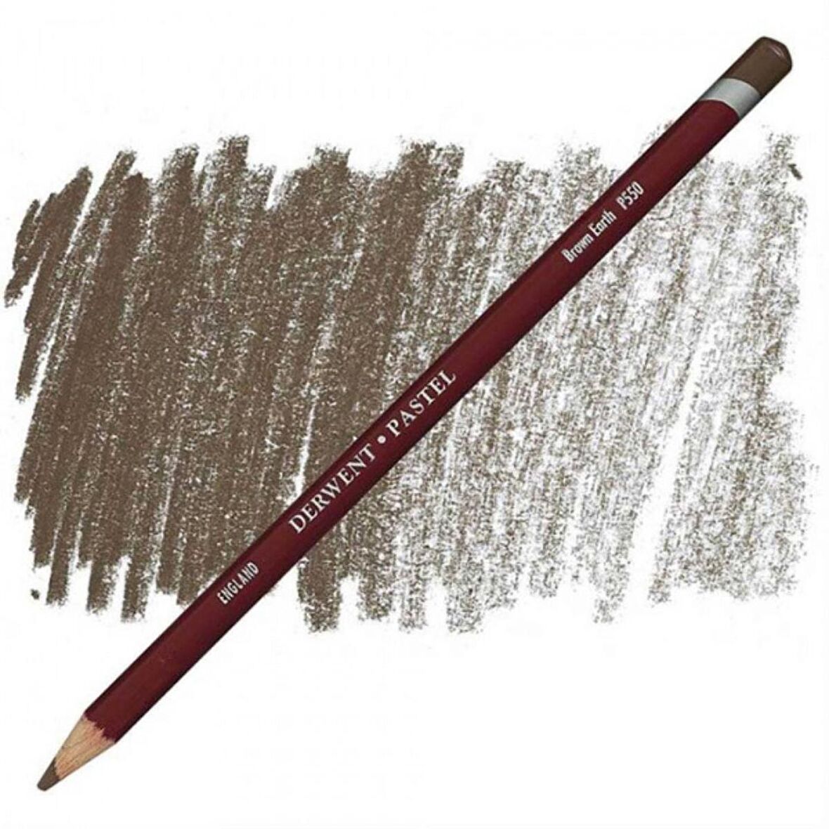 Derwent Pastel Pencil (Pastel Boya Kalemi) Brown Earth (P550)