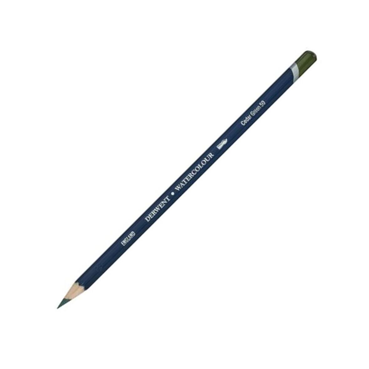 Derwent Watercolour Pencil (Sulu Boya Kalemi) Cedar Green (50)
