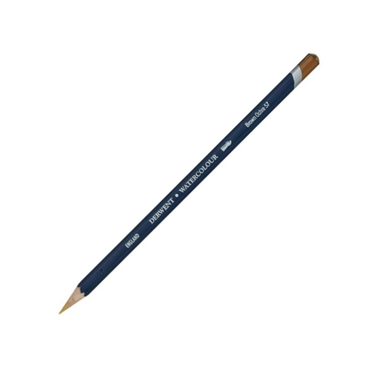 Derwent Watercolour Pencil (Sulu Boya Kalemi) Brown Ochre (57)